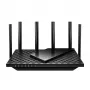 TP-Link Archer AX5400 Multi-Gigabit WiFi 6 maršrutētājs, Wi-Fi 6 (802.11ax), divjoslu (2,4 GHz / 5 GHz), Ethernet LAN, melns, galda/sienas maršrutētājs