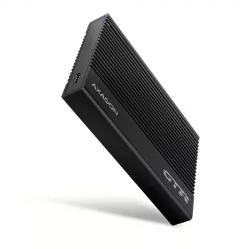 Ārējais korpuss HDD/SSD Axagon EE25-GTR USB-C 3.2 Gen 2 Melns 2.5 collu