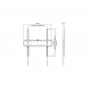 TV stiprinājums Gembird WM-55F-02 melns, 32–55 collu ekrāniem, max 40 kg, VESA 200x200–400x400, plāns 2.5 cm