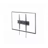 TV stiprinājums Gembird WM-55F-02 melns, 32–55 collu ekrāniem, max 40 kg, VESA 200x200–400x400, plāns 2.5 cm