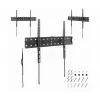 TV stiprinājums Gembird WM-70F-01 Melns 37–70 collu televizoriem, 40 kg, VESA 200x200–600x400, 2.5 cm plāns