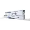 Fiksēts TV sienas stiprinājums Gembird WM-90F-01 43 inch–90 inch ekrāniem, max VESA 800x400, 70 kg, melns