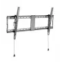 Sienas TV stiprinājums Gembird WM-90T-01 43–90 collu ekrāniem, VESA 200x200–800x400, slīpums -12°–3°, 70 kg, melns
