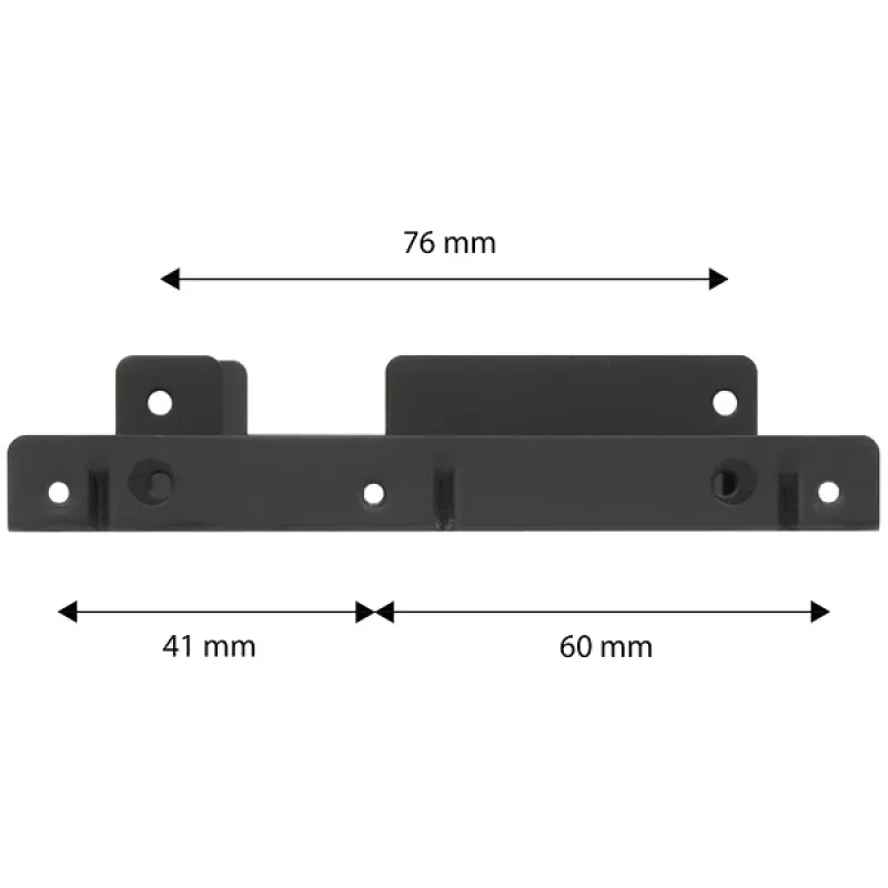 Axagon RHD-225 metāla rāmis 2x 2.5 collu HDD/SSD 3.5 collu nodalījumam ar ventilatora stiprinājumu