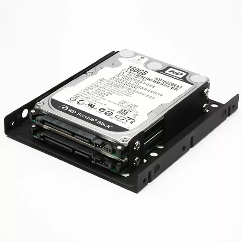 Axagon RHD-225 metāla rāmis 2x 2.5 collu HDD/SSD 3.5 collu nodalījumam ar ventilatora stiprinājumu