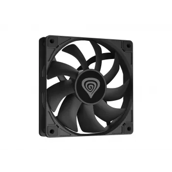 GENESIS Oxal 120 datora korpusa ventilators 12 cm melns 1 gab.