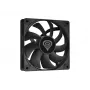 GENESIS Oxal 120 datora korpusa ventilators 12 cm melns 1 gab.
