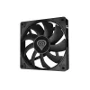 GENESIS Oxal 120 datora korpusa ventilators 12 cm melns 1 gab.