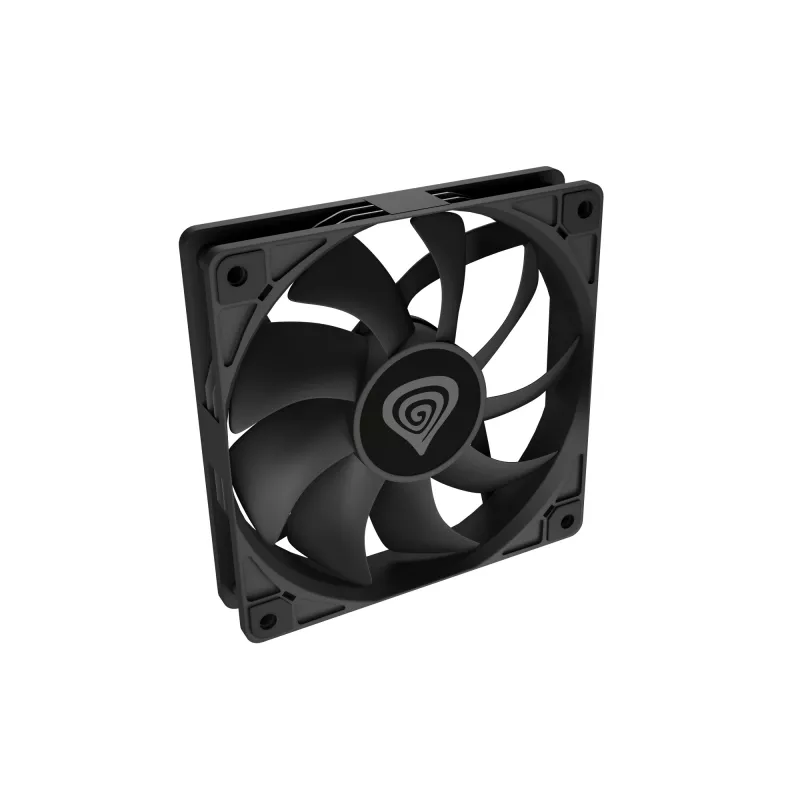 GENESIS Oxal 120 datora korpusa ventilators 12 cm melns 1 gab.