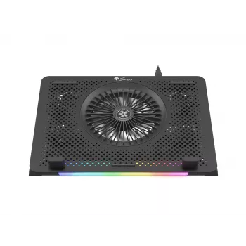 GENESIS Oxid 450 dzesēšanas paliktnis klēpjdatoram 39,6 cm (15,6 inch) 2400 RPM Melns