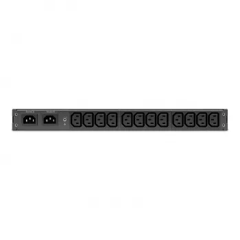 APC NetShelter Rack Automātiskais pārslēdzējs, 1U, 10A, 230V, C14 ieeja, 12 C13 izeja, 50/60Hz