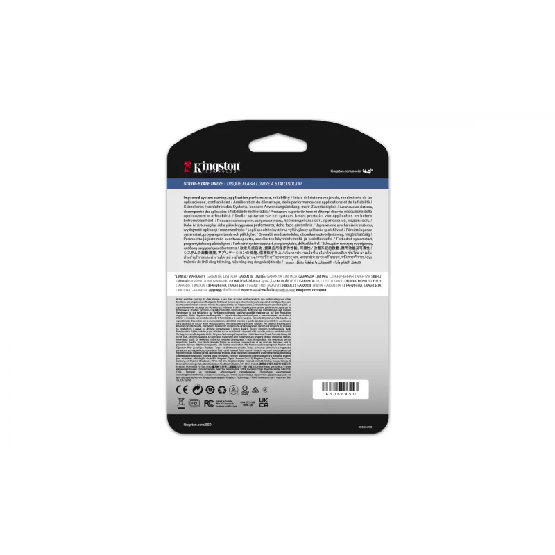 SSD disks Kingston 3.84TB 2.5 collu SATA SEDC600M/3840G
