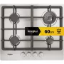 Whirlpool TGML 661 IX R Iebūvējamā gāzes plīts virsma, nerūsējošais tērauds, 58 cm, 4 zonas