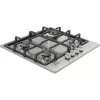 Whirlpool TGML 661 IX R Iebūvējamā gāzes plīts virsma, nerūsējošais tērauds, 58 cm, 4 zonas