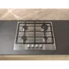 Whirlpool TGML 661 IX R Iebūvējamā gāzes plīts virsma, nerūsējošais tērauds, 58 cm, 4 zonas
