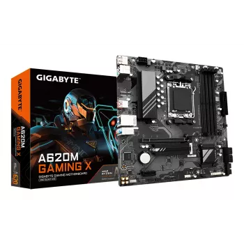 Mātesplate GIGABYTE A620M GAMING X – Socket AM5, DDR5, AMD Ryzen 7000/8000