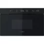 Whirlpool MBNA900B Melns Iebūvējamais Solo Mikroviļņu Krāsns 22 L 750 W