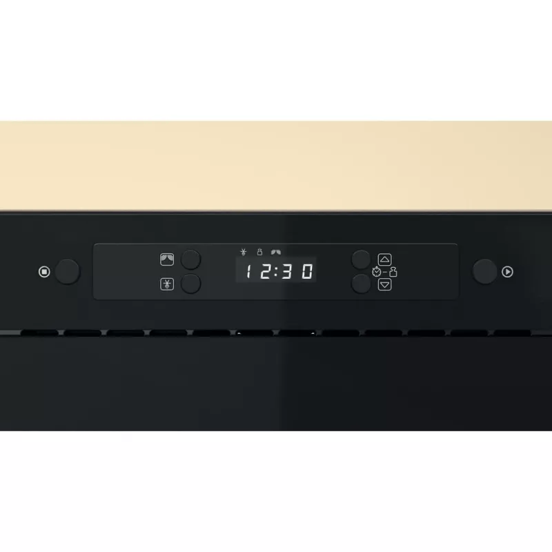 Whirlpool MBNA900B Melns Iebūvējamais Solo Mikroviļņu Krāsns 22 L 750 W