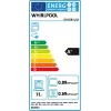 Whirlpool OMR58HU1X 71 L 2900 W Nerūsējošais tērauds
