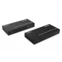 DIGITUS HDBaseT KVM pagarinātāju komplekts - 150m 4K/60Hz USB 1.1 PoC IR melns