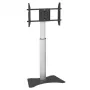 Techly ICA-TR39 grīdas televizora statīvs, 32–70 collas, 40 kg, VESA 800x400, melns/sudrabs