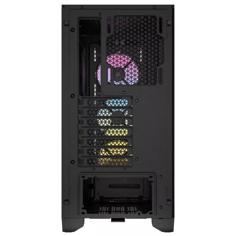 CORSAIR 3000D RGB AIRFLOW melns vidējais tornis ATX korpuss