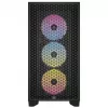 CORSAIR 3000D RGB AIRFLOW melns vidējais tornis ATX korpuss