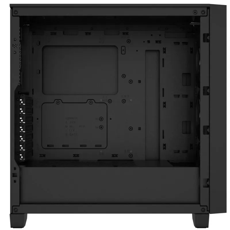 CORSAIR 3000D RGB AIRFLOW melns vidējais tornis ATX korpuss