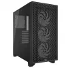 CORSAIR 3000D RGB AIRFLOW melns vidējais tornis ATX korpuss