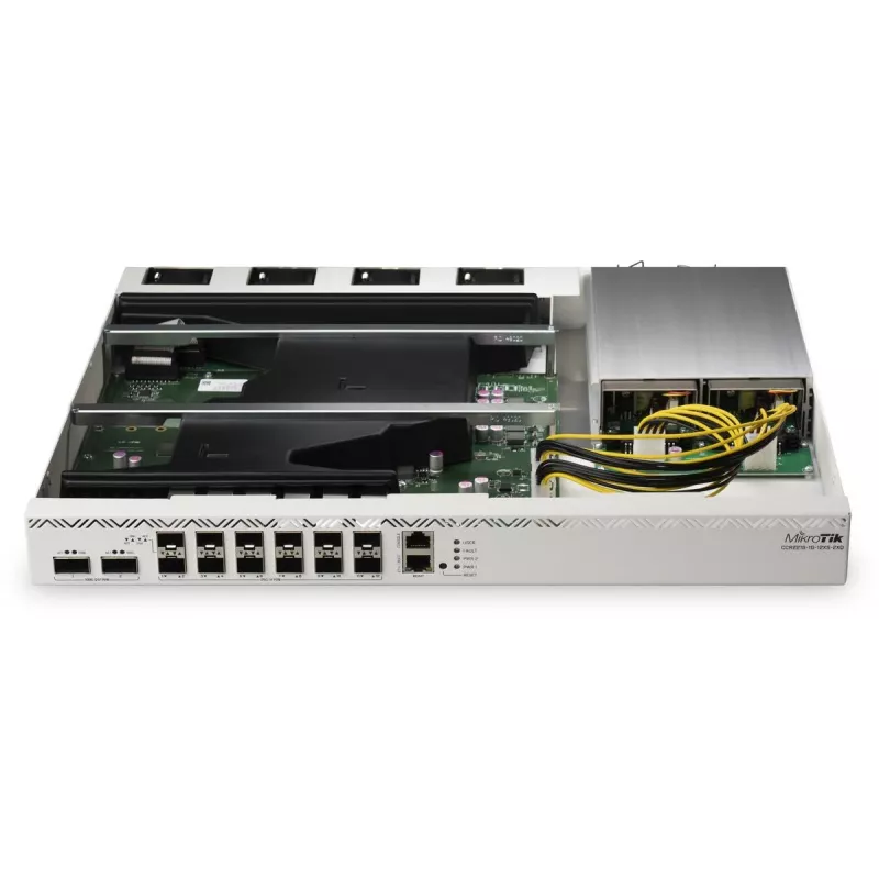 Vadu maršrutētājs MikroTik CCR2216-1G-12XS-2XQ Gigabit Ethernet 2000 MHz Sudrabs