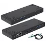 i-tec USB 3.0 / USB-C / Thunderbolt 3 Divu Displeju Dokošanas Stacija Gen2 + Barošana 100W