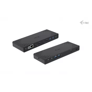 i-tec USB 3.0 / USB-C / Thunderbolt 3 Divu Displeju Dokošanas Stacija Gen2 + Barošana 100W