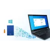 i-tec USB 3.0 / USB-C / Thunderbolt 3 Divu Displeju Dokošanas Stacija Gen2 + Barošana 100W