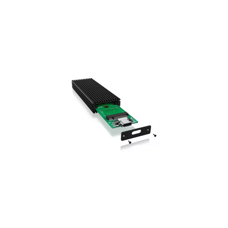 ICY BOX IB-1816M-C31 SSD ārējais korpuss U.2 Melns