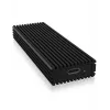ICY BOX IB-1816M-C31 SSD ārējais korpuss U.2 Melns