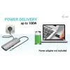 i-tec USB-C Metal Nano 2x Display Dokstacija + Power Delivery 100 W