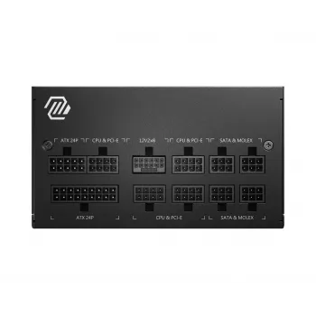 MSI MAG A750GL PCIE5 barošanas bloks 750 W 20+4 pin ATX ATX Melns