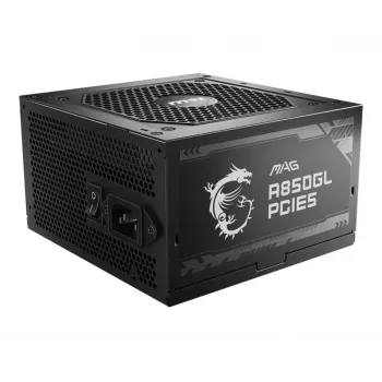 MSI MAG A850GL PCIE5 barošanas bloks 850 W 20+4 pin ATX ATX Melns