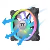 Datorsistēmas ventilators Thermaltake SWAFAN 12 RGB 12 cm Melns 500-2000 RPM