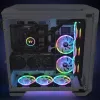 Datorsistēmas ventilators Thermaltake SWAFAN 12 RGB 12 cm Melns 500-2000 RPM