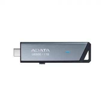 ADATA UE800 USB zibatmiņa 1 TB USB Type-C 3.2 Gen 2 (3.1 Gen 2) Sudraba
