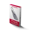 Axagon HMC-6GM2 USB 10Gbps centrmezgls USB-A USB-C HDMI M.2 SD/mSD PD 100W USB-C vads USB 3.2 Gen 2 (3.1 Gen 2) Type-C Pelēks