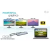 i-tec USB-C Metāla Ergonomiska 3x 4K Displeju Dokstacija ar 100 W Barošanu + Universāls Lādētājs 100 W