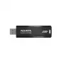 ADATA SC610 2 TB ārējais SSD, USB 3.2 Gen 2, 550/500 MB/s, melns