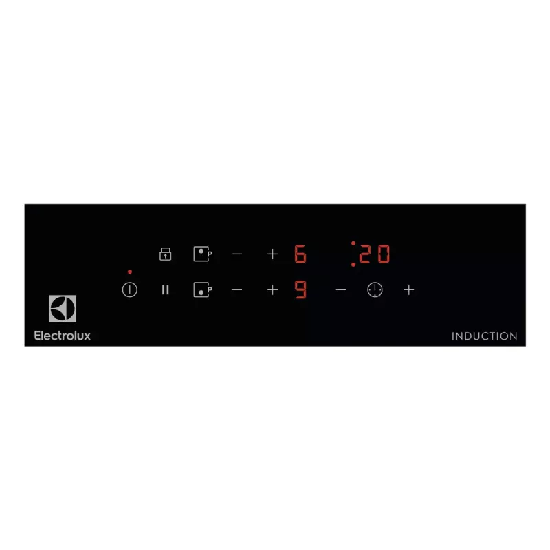 Indukcijas plīts virsma Electrolux LIT30230C — 2 zonu iebūvējama, 29 cm platums, melna, skārienjutīga vadība, 210/145 mm zonas
