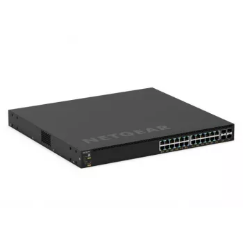 NETGEAR GSM4328-100AJS Pārvaldāms L3 Gigabit Ethernet (10/100/1000) PoE slēdzis 1U Melns