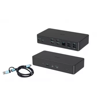 i-tec USB 3.0 / USB-C / Thunderbolt 3 Professional Dual 4K Displeja Dokstacijas Otrā Paaudze + 100W Barošana