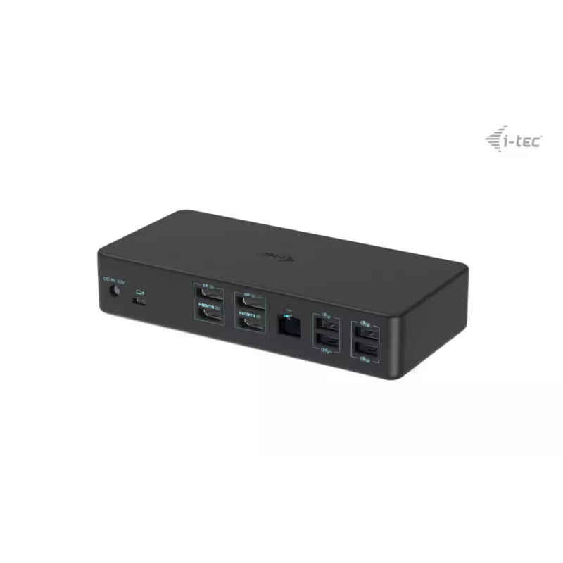 i-tec USB 3.0 / USB-C / Thunderbolt 3 Professional Dual 4K Displeja Dokstacijas Otrā Paaudze + 100W Barošana