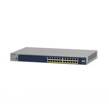 NETGEAR GS724TPv3 pārvaldāms L2 Gigabit Ethernet (10/100/1000) PoE slēdzis, pelēks