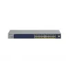NETGEAR GS724TPv3 pārvaldāms L2 Gigabit Ethernet (10/100/1000) PoE slēdzis, pelēks